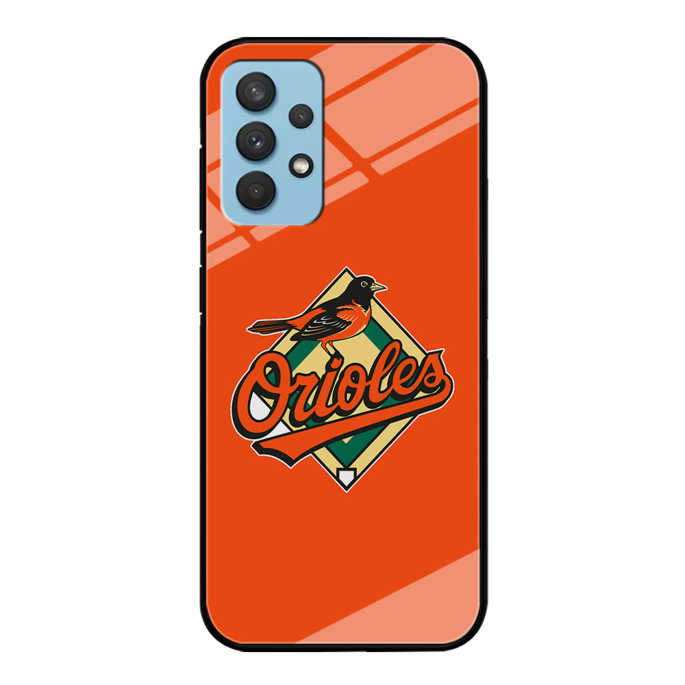 Baseball Baltimore Orioles MLB 002 Samsung Galaxy A32 Case-Phone Case-Tempered Glass Case-Altracase
