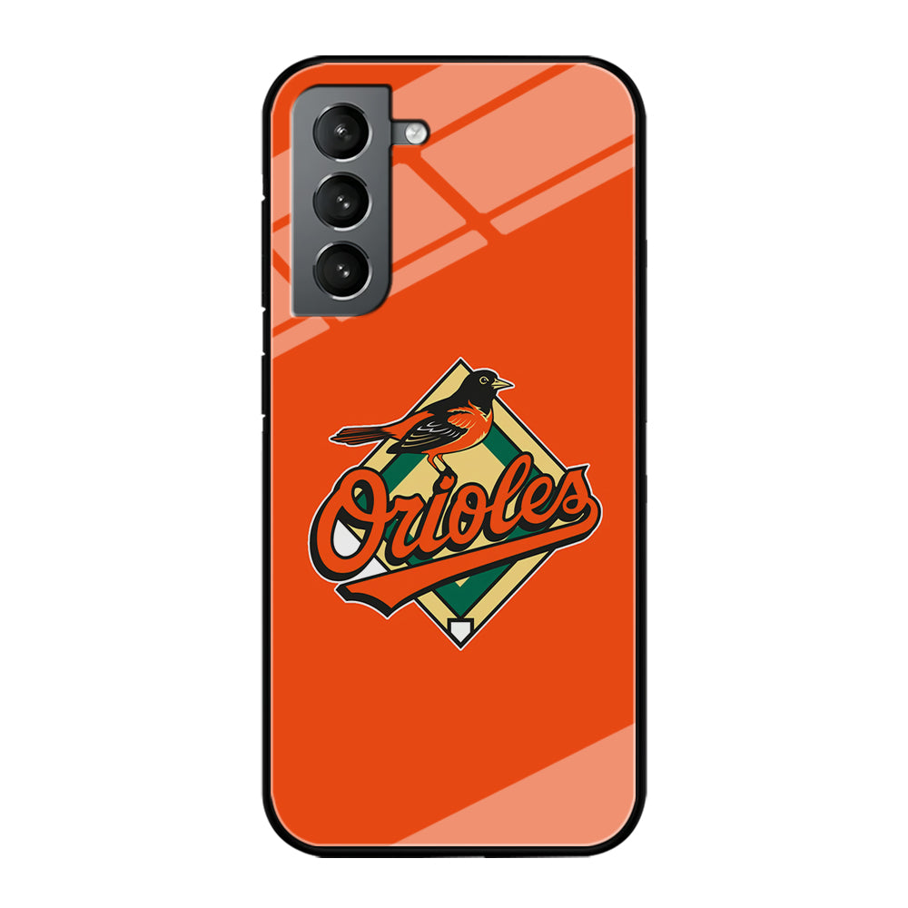 Baseball Baltimore Orioles MLB 002 Samsung Galaxy S21 Plus Case-Phone Case-Tempered Glass Case-Altracase