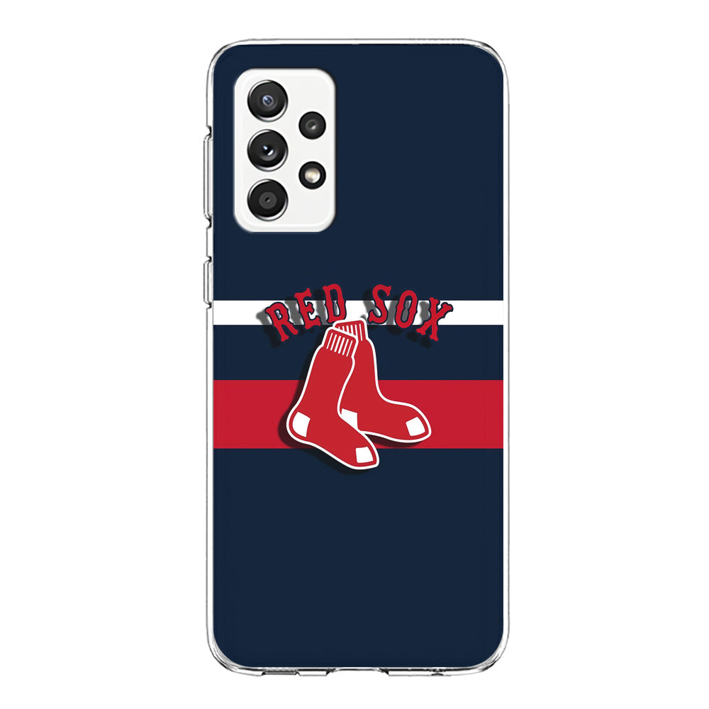 Baseball Boston Red Sox MLB 001 Samsung Galaxy A52 Case-Phone Case-Clear Soft Case-Altracase