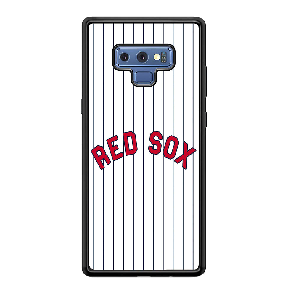 Baseball Boston Red Sox MLB 002 Samsung Galaxy Note 9 Case-Phone Case-Tempered Glass Case-Altracase