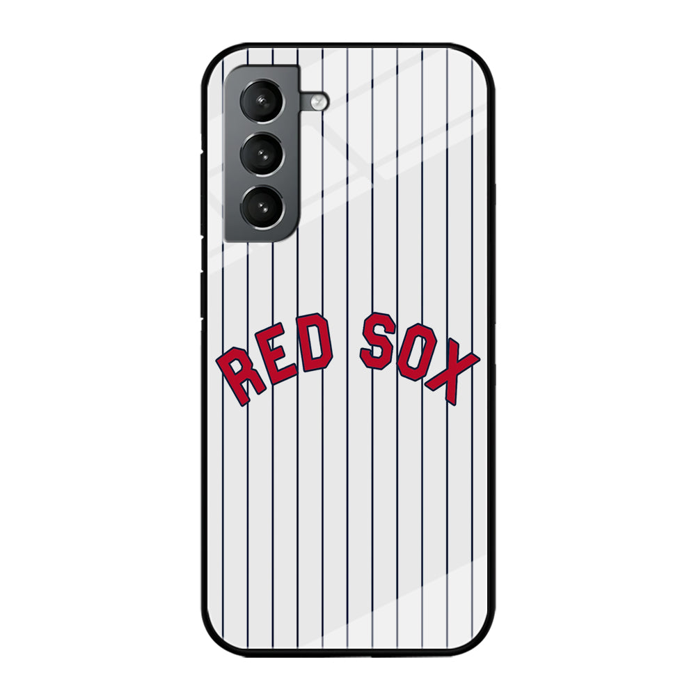 Baseball Boston Red Sox MLB 002 Samsung Galaxy S21 Plus Case-Phone Case-Tempered Glass Case-Altracase