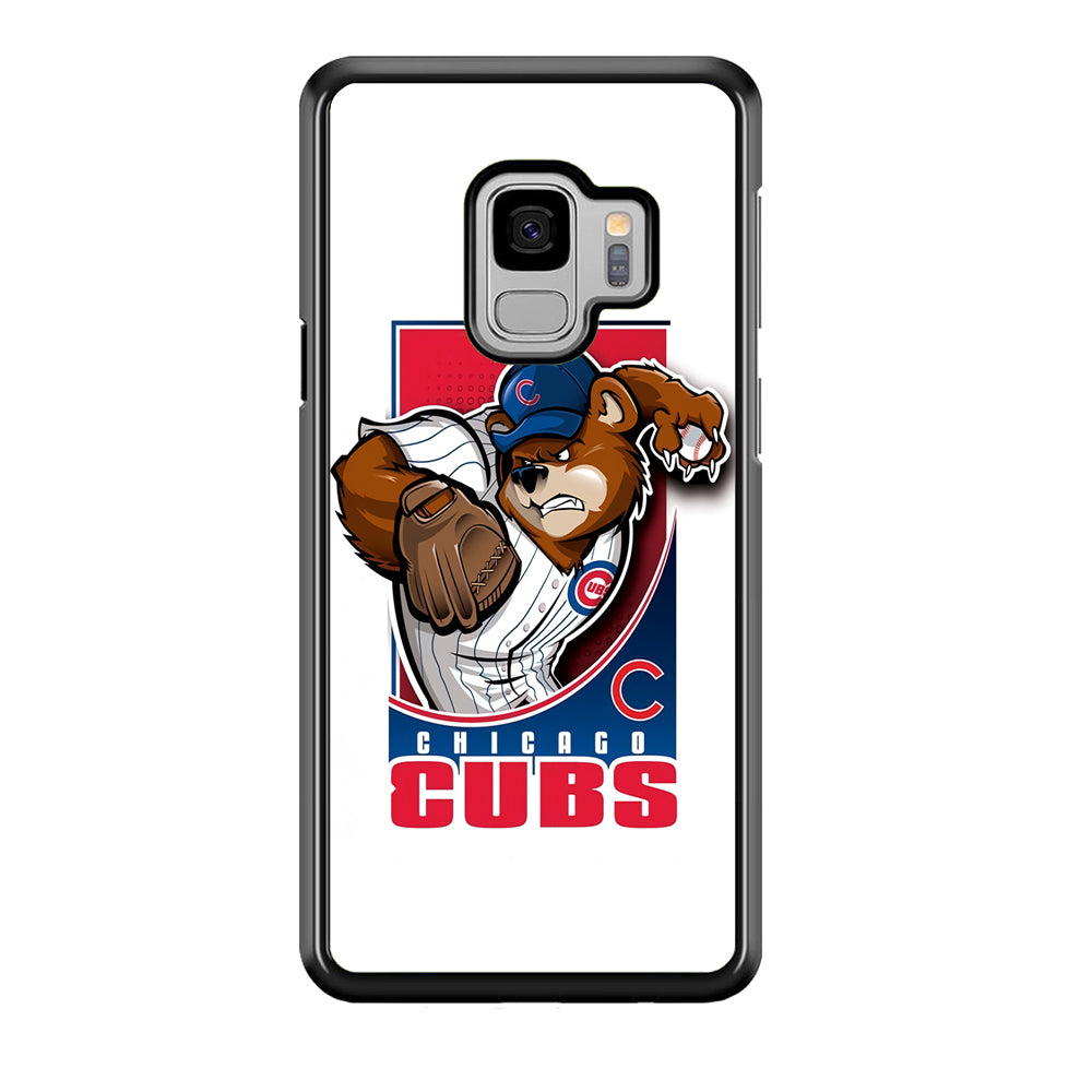Baseball Chicago Cubs MLB 001 Samsung Galaxy S9 Case-Phone Case-Tempered Glass Case-Altracase