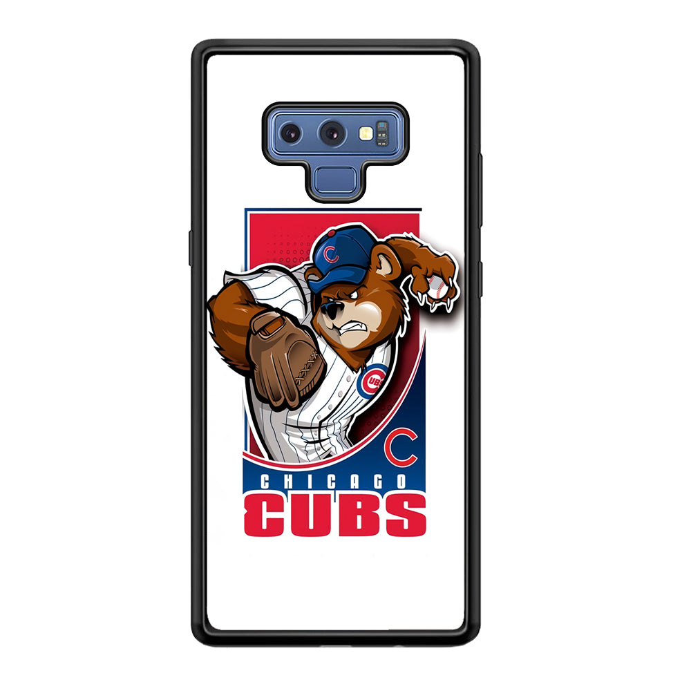 Baseball Chicago Cubs MLB 001 Samsung Galaxy Note 9 Case-Phone Case-Tempered Glass Case-Altracase