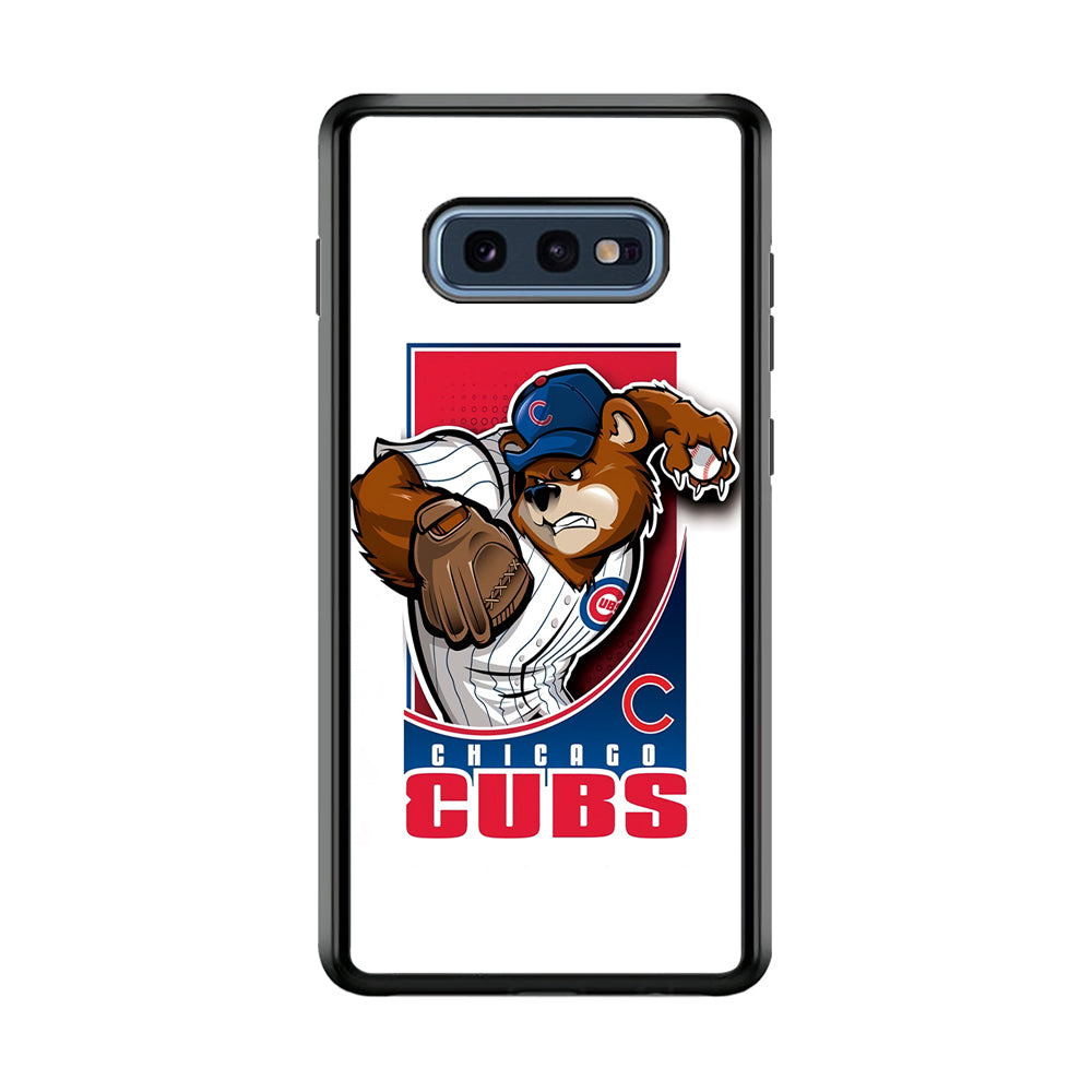 Baseball Chicago Cubs MLB 001 Samsung Galaxy S10E Case-Phone Case-Tempered Glass Case-Altracase