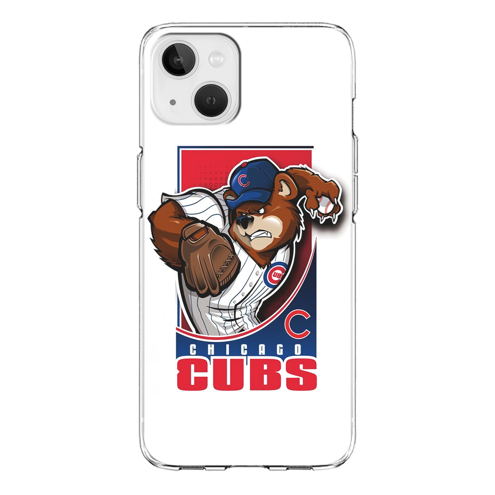 Baseball Chicago Cubs MLB 001 iPhone 15 Plus Case-Phone Case-Clear Soft Case-Altracase