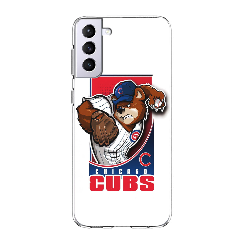 Baseball Chicago Cubs MLB 001 Samsung Galaxy S21 Plus Case-Phone Case-Clear Soft Case-Altracase