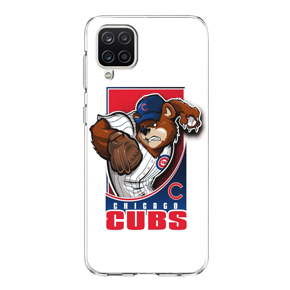 Baseball Chicago Cubs MLB 001 Samsung Galaxy A12 Case-Phone Case-Clear Soft Case-Altracase