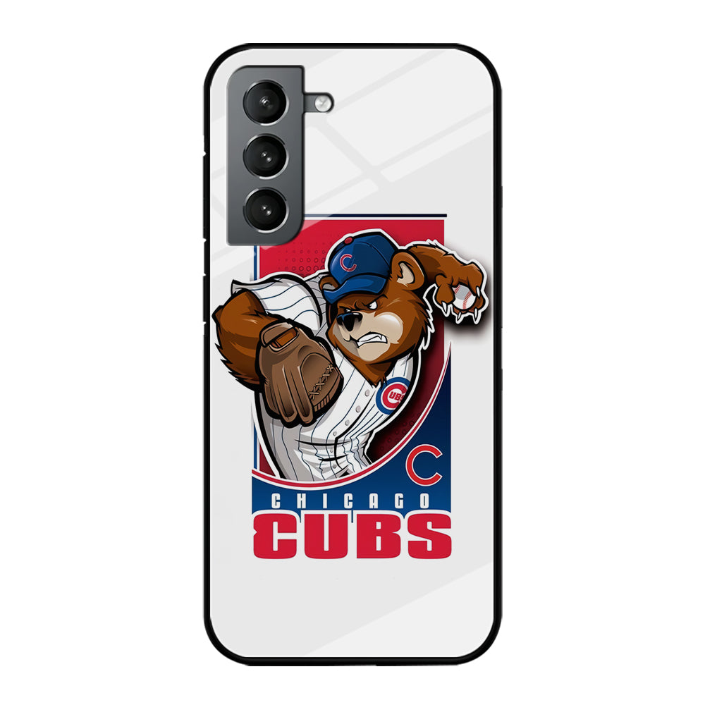 Baseball Chicago Cubs MLB 001 Samsung Galaxy S21 Plus Case-Phone Case-Tempered Glass Case-Altracase