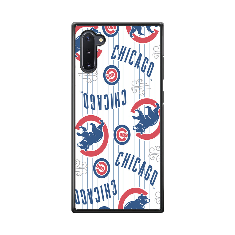 Baseball Chicago Cubs MLB 002 Samsung Galaxy Note 10 Case-Phone Case-Tempered Glass Case-Altracase