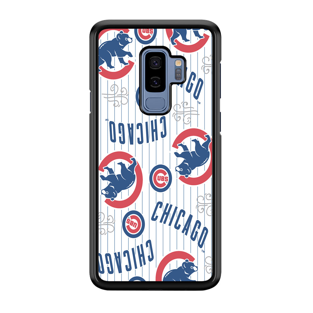 Baseball Chicago Cubs MLB 002 Samsung Galaxy S9 Plus Case-Phone Case-Tempered Glass Case-Altracase