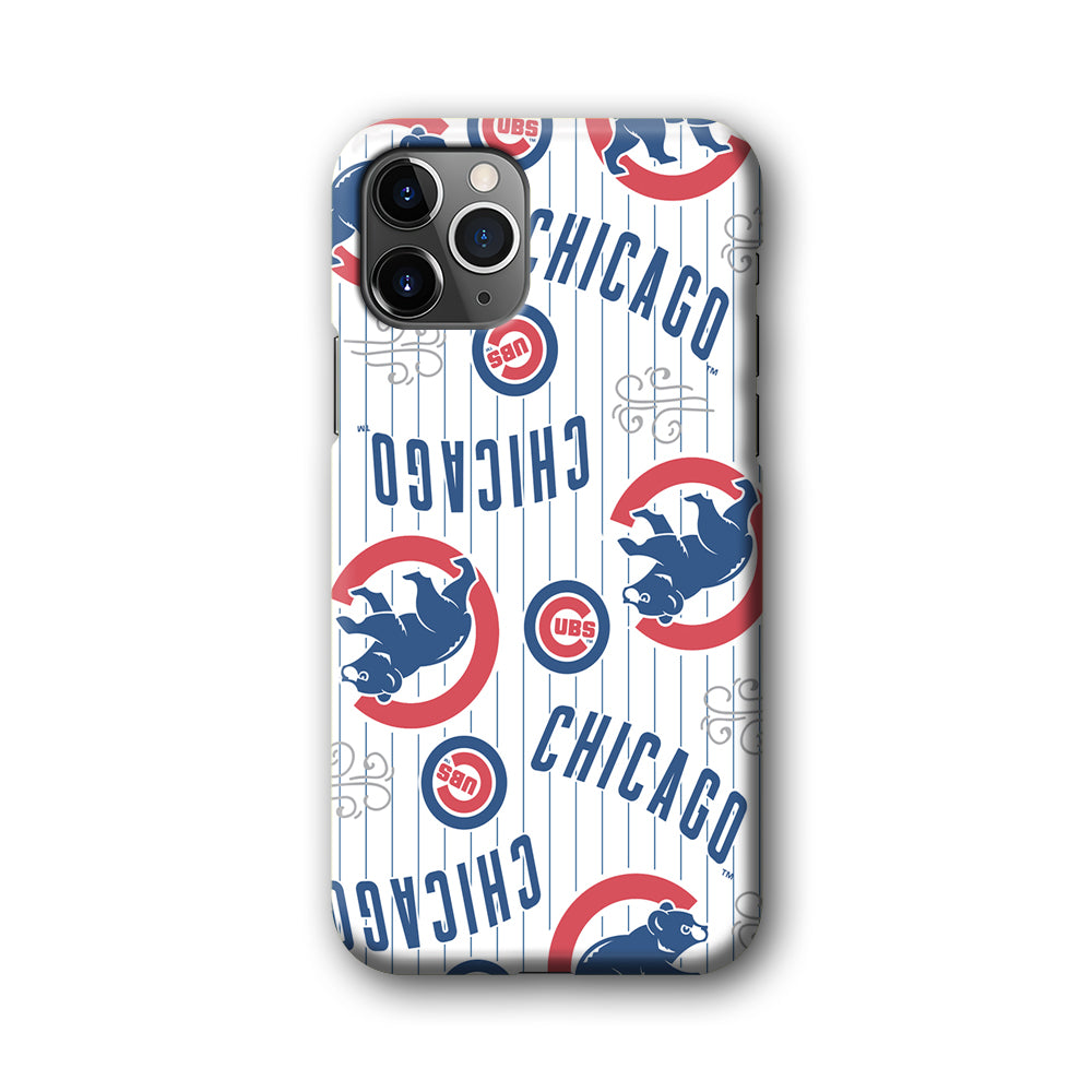 Baseball Chicago Cubs MLB 002 iPhone 11 Pro Max Case-Phone Case-3D Case-Altracase