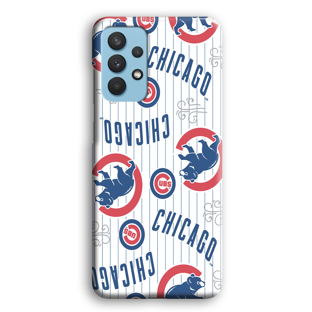 Baseball Chicago Cubs MLB 002 Samsung Galaxy A32 Case-Phone Case-3D Case-Altracase