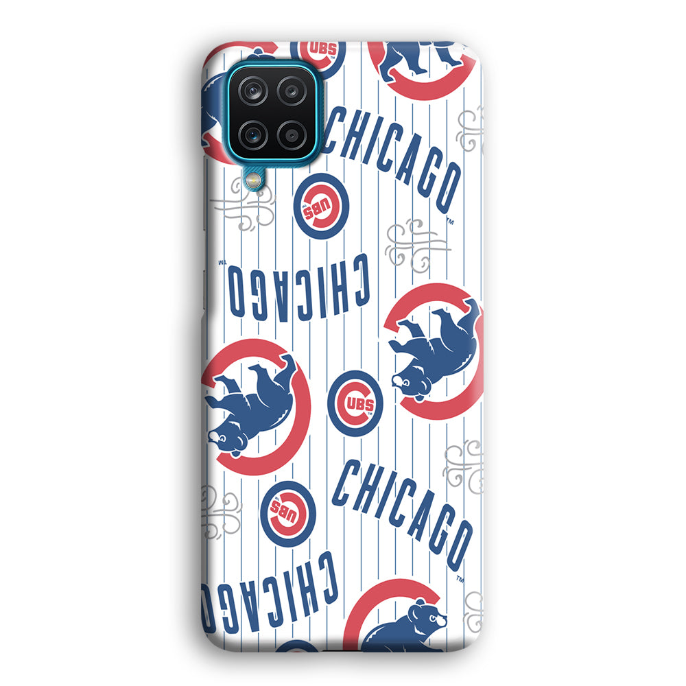 Baseball Chicago Cubs MLB 002 Samsung Galaxy A12 Case-Phone Case-3D Case-Altracase