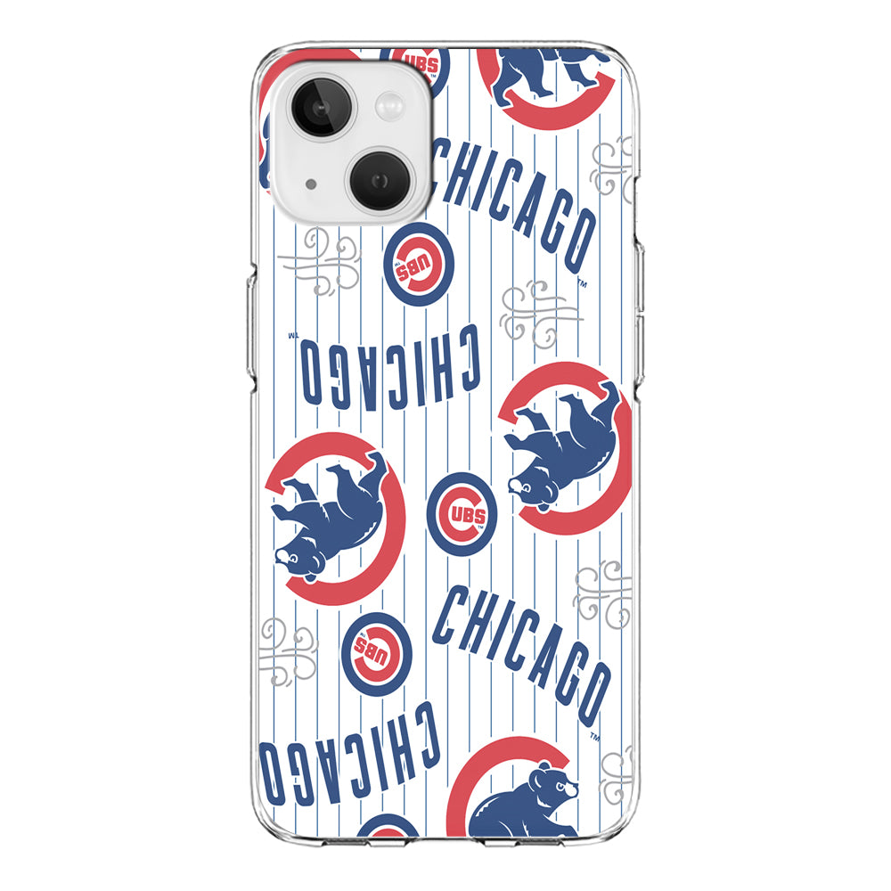 Baseball Chicago Cubs MLB 002 iPhone 15 Plus Case-Phone Case-Clear Soft Case-Altracase