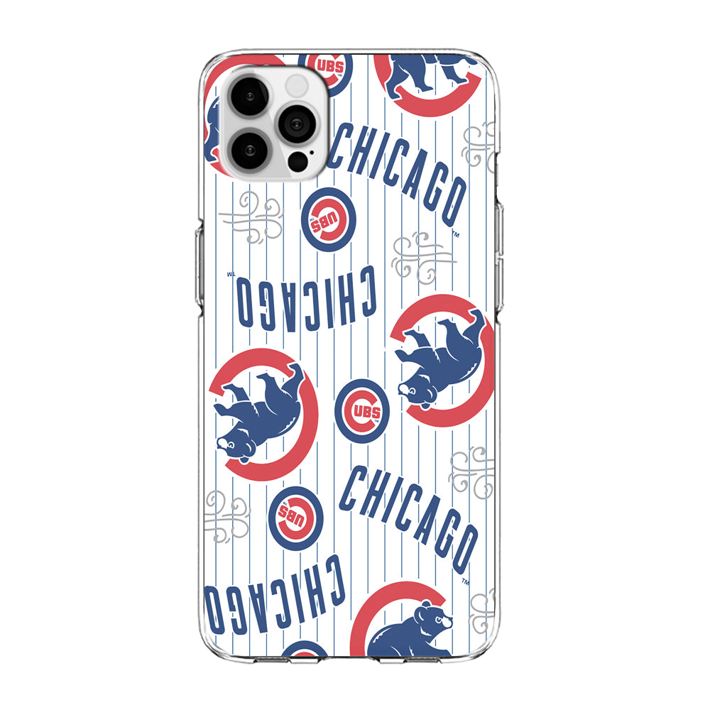 Baseball Chicago Cubs MLB 002 iPhone 14 Pro Case-Phone Case-Clear Soft Case-Altracase