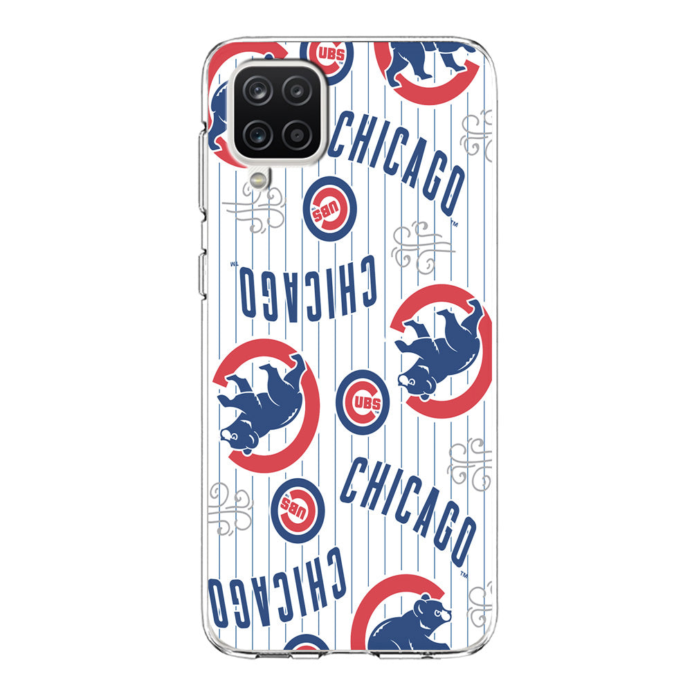 Baseball Chicago Cubs MLB 002 Samsung Galaxy A12 Case-Phone Case-Clear Soft Case-Altracase