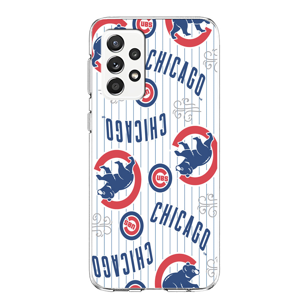Baseball Chicago Cubs MLB 002 Samsung Galaxy A72 Case-Phone Case-Clear Soft Case-Altracase