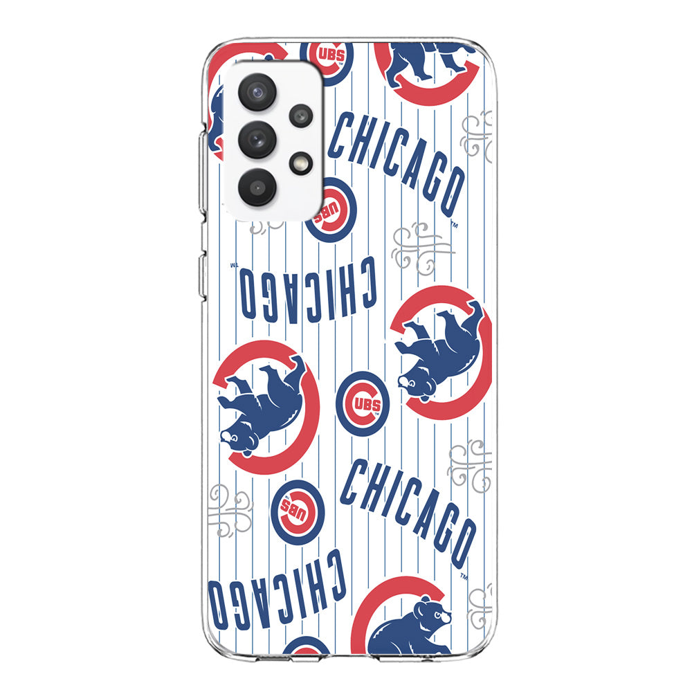 Baseball Chicago Cubs MLB 002 Samsung Galaxy A32 Case-Phone Case-Clear Soft Case-Altracase