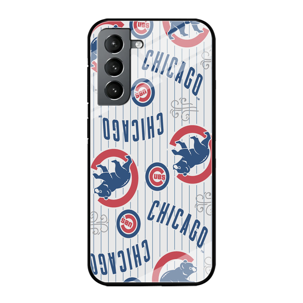 Baseball Chicago Cubs MLB 002 Samsung Galaxy S21 Plus Case-Phone Case-Tempered Glass Case-Altracase