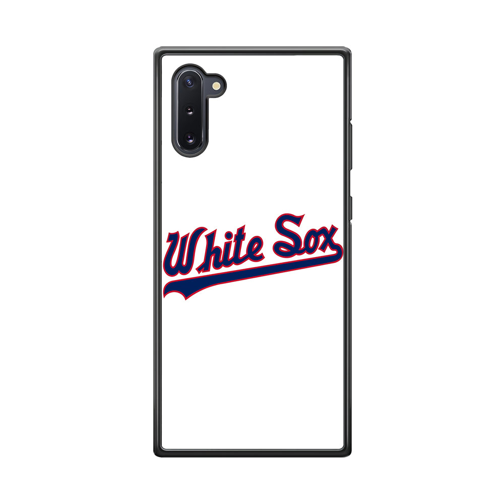Baseball Chicago White Sox MLB 001 Samsung Galaxy Note 10 Case-Phone Case-Rubber Black (2D Case)-Altracase