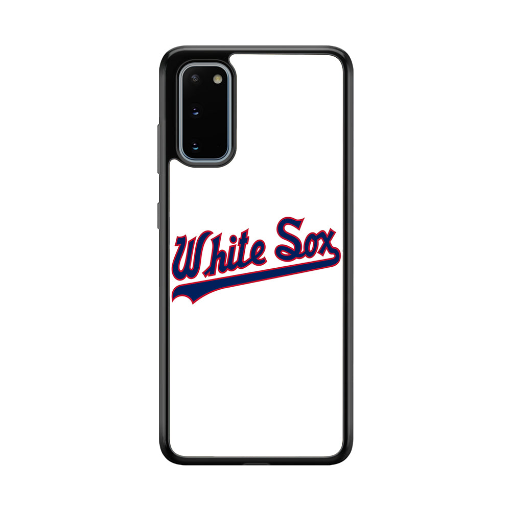 Baseball Chicago White Sox MLB 001 Samsung Galaxy S20 Case-Phone Case-Tempered Glass Case-Altracase