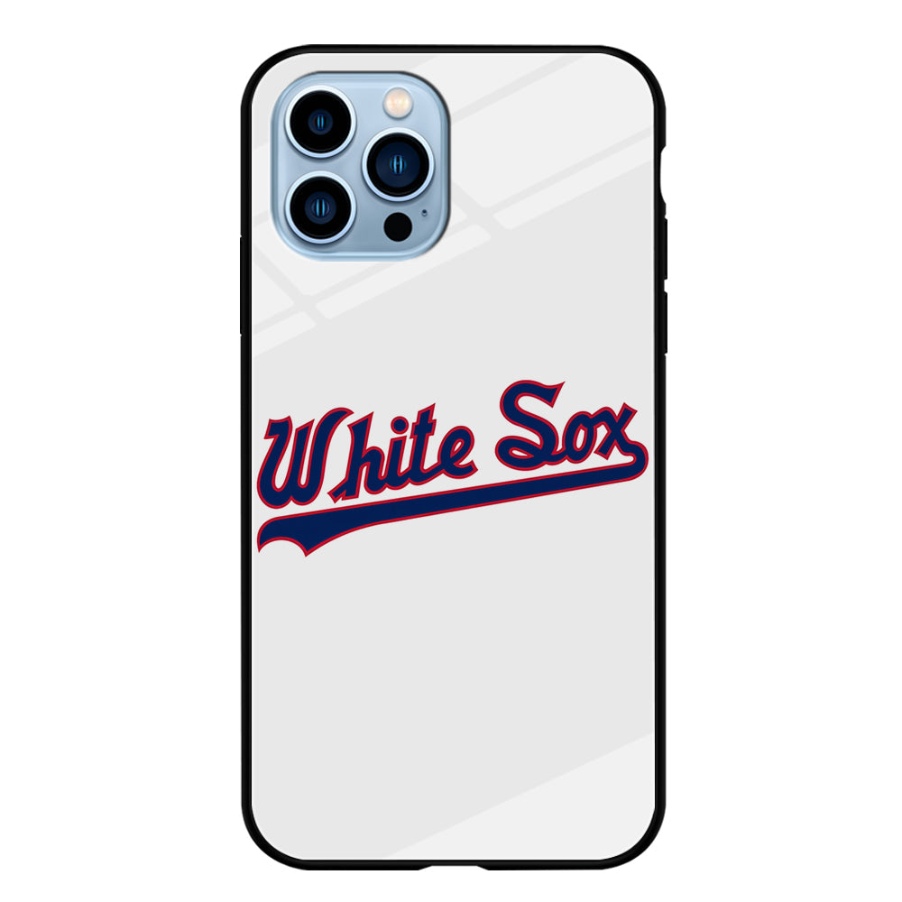 Baseball Chicago White Sox MLB 001 iPhone 14 Pro Max Case-Phone Case-Tempered Glass Case-Altracase