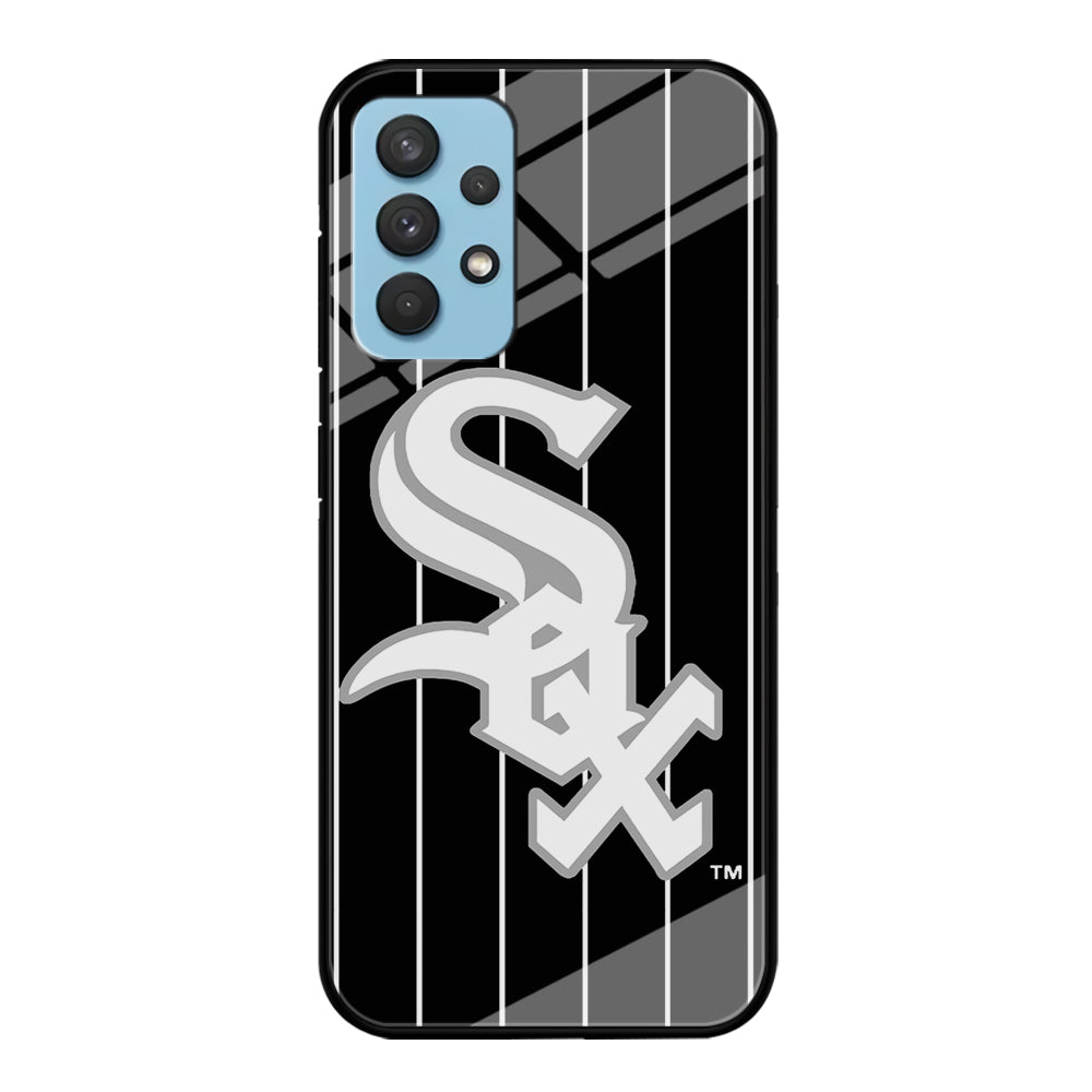 Baseball Chicago White Sox MLB 002 Samsung Galaxy A32 Case-Phone Case-Tempered Glass Case-Altracase