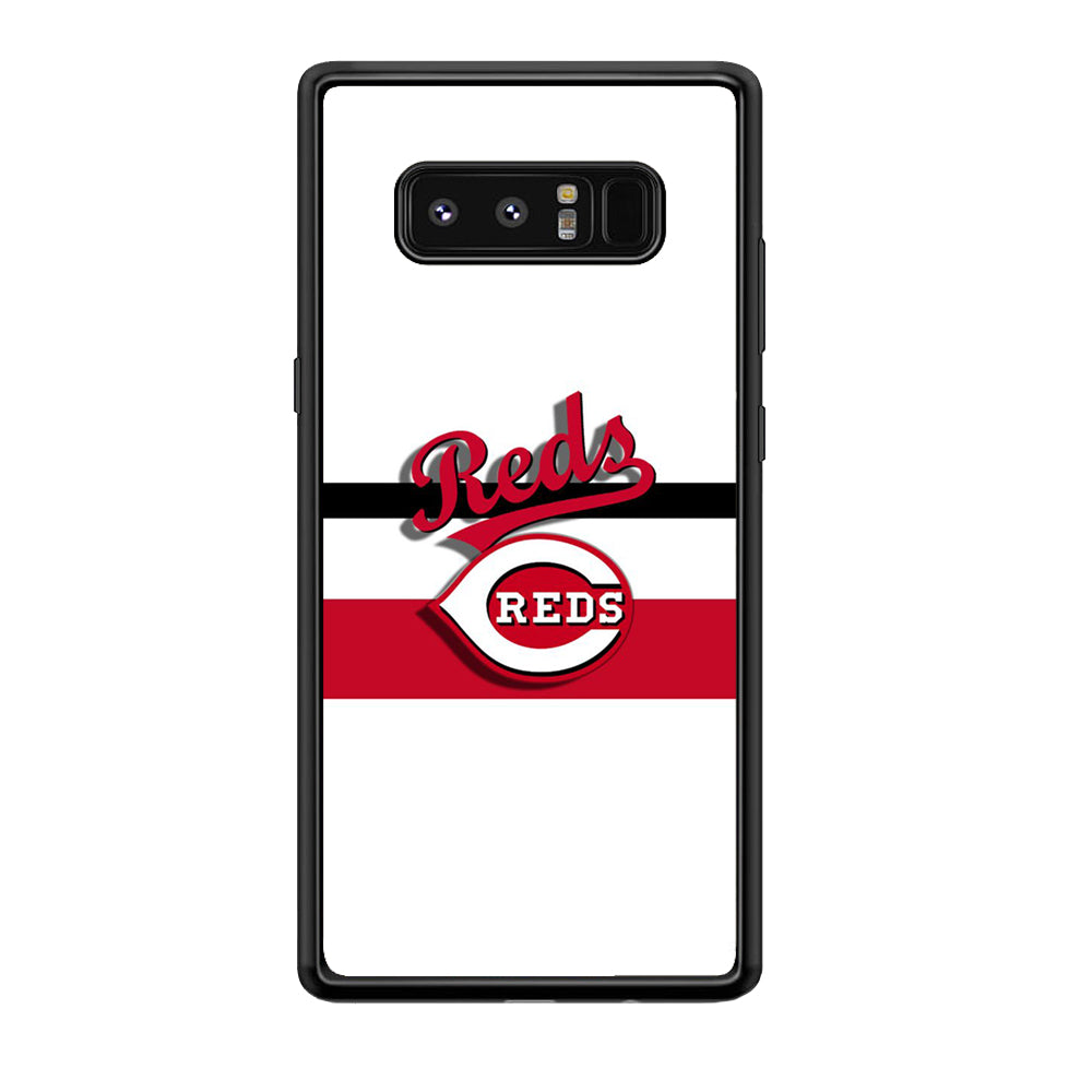 Baseball Cincinnati Reds MLB 001 Samsung Galaxy Note 8 Case-Phone Case-Tempered Glass Case-Altracase