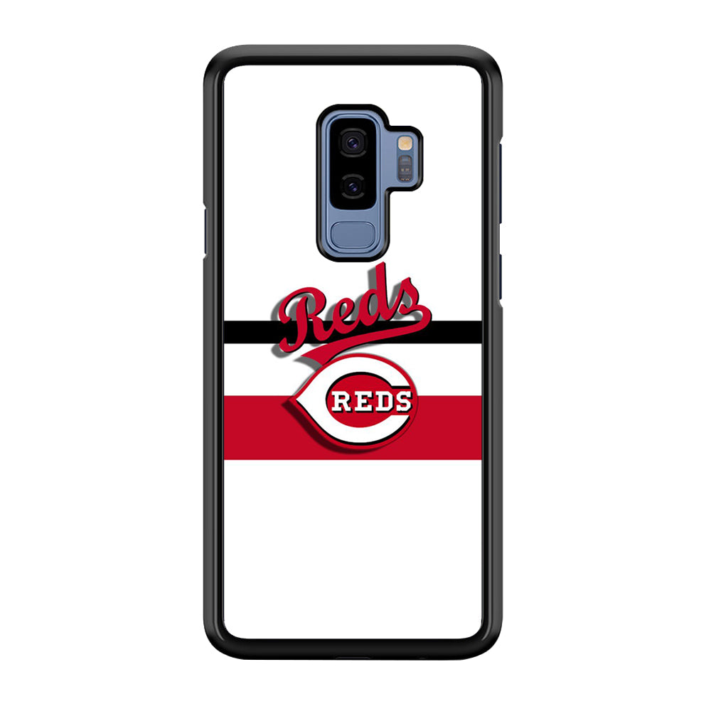 Baseball Cincinnati Reds MLB 001 Samsung Galaxy S9 Plus Case-Phone Case-Tempered Glass Case-Altracase