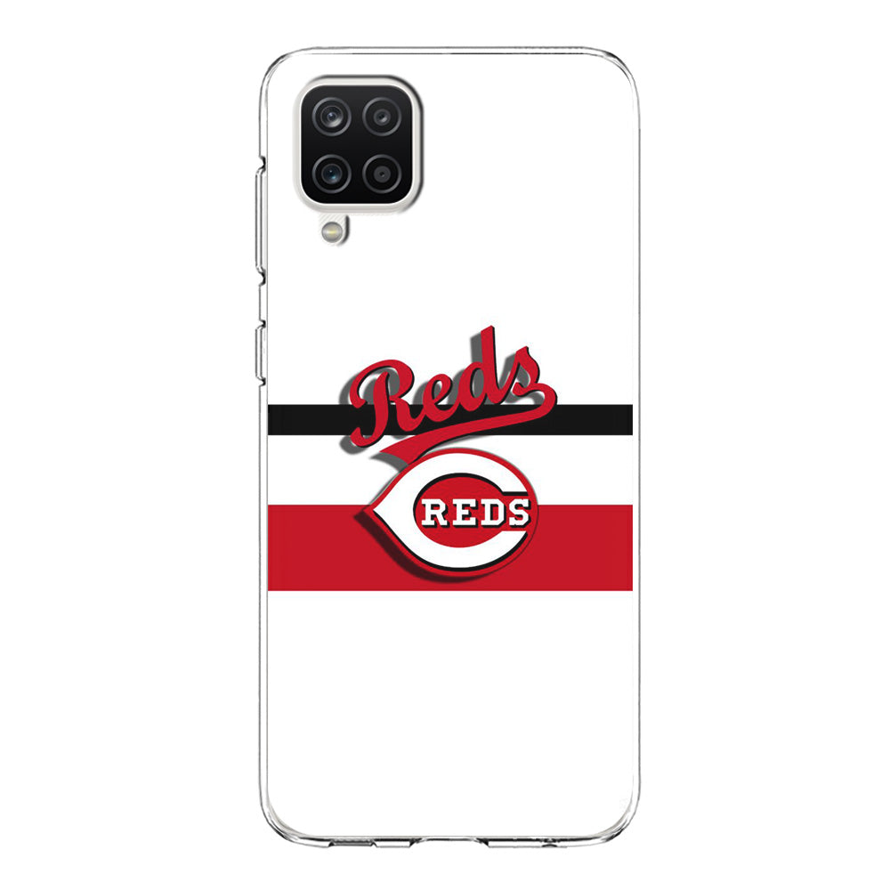 Baseball Cincinnati Reds MLB 001 Samsung Galaxy A12 Case-Phone Case-Clear Soft Case-Altracase