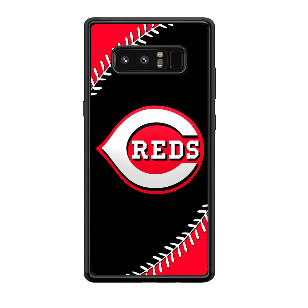 Baseball Cincinnati Reds MLB 002 Samsung Galaxy Note 8 Case-Phone Case-Tempered Glass Case-Altracase