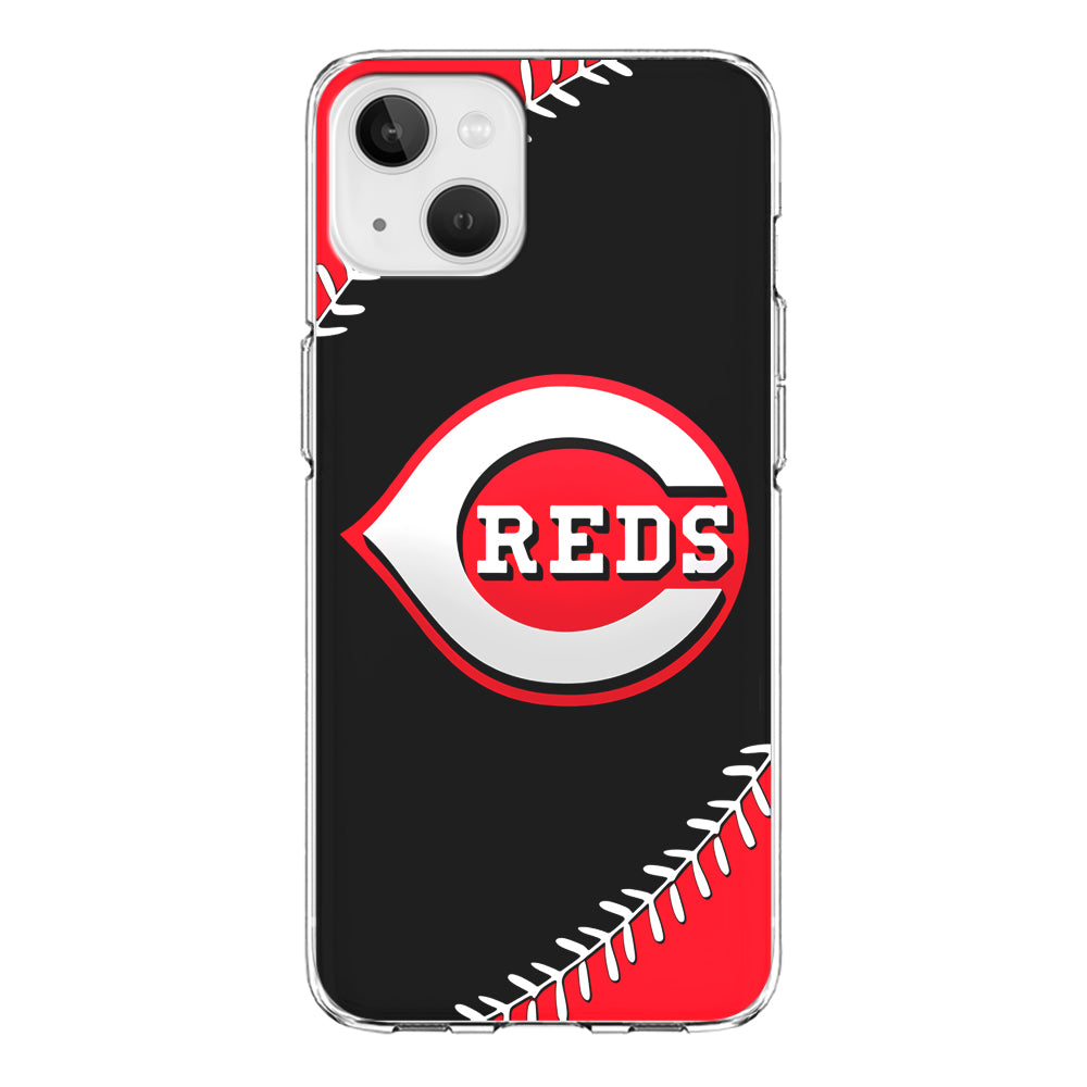 Baseball Cincinnati Reds MLB 002 iPhone 15 Plus Case-Phone Case-Clear Soft Case-Altracase