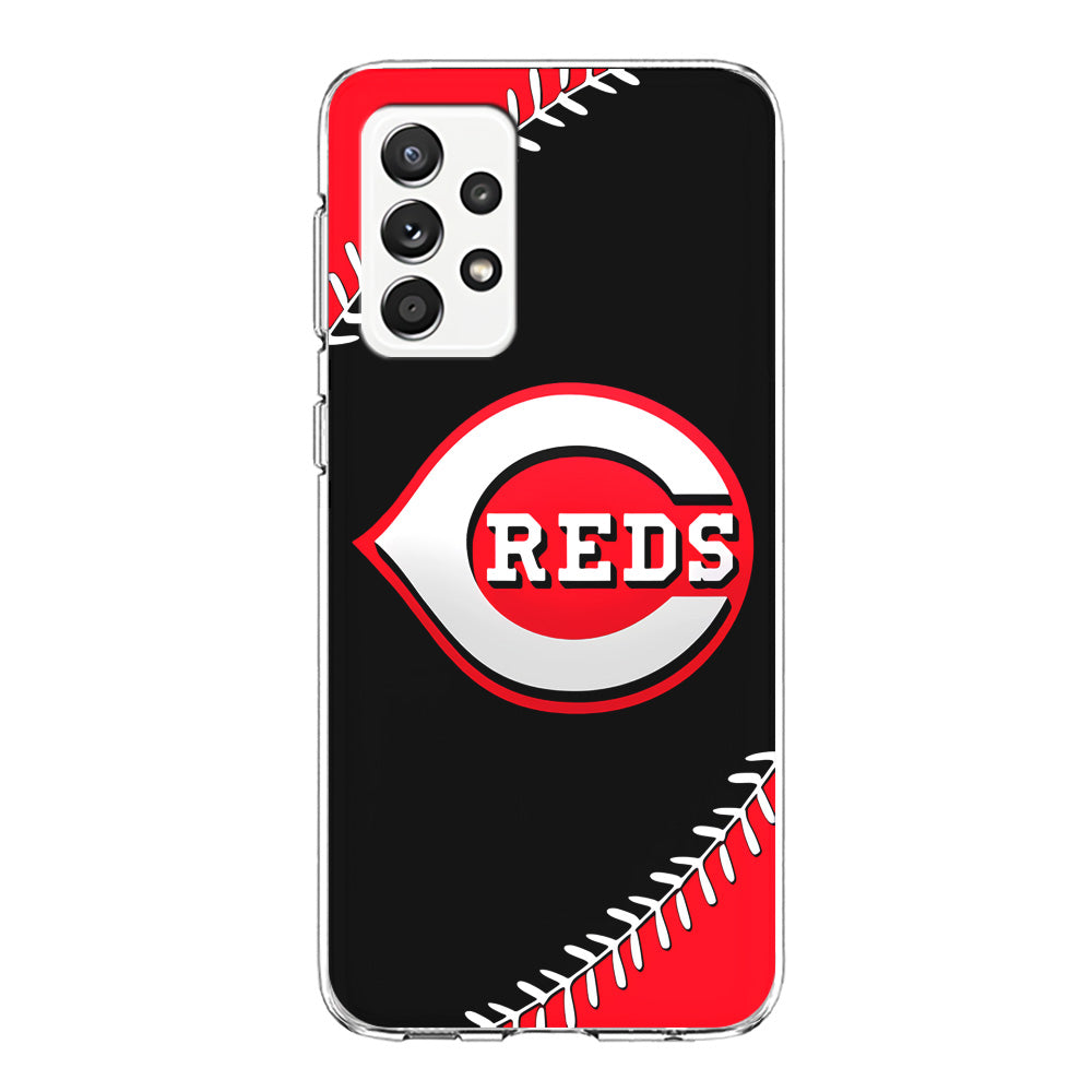 Baseball Cincinnati Reds MLB 002 Samsung Galaxy A52 Case-Phone Case-Clear Soft Case-Altracase