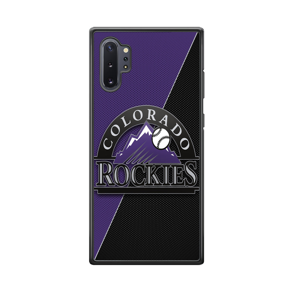 Baseball Colorado Rockies MLB 001 Samsung Galaxy Note 10 Plus Case-Phone Case-Tempered Glass Case-Altracase