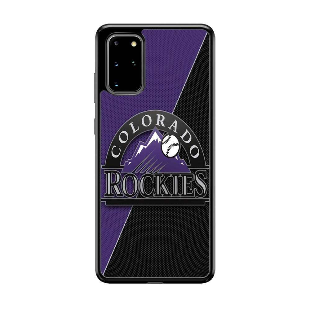 Baseball Colorado Rockies MLB 001 Samsung Galaxy S20 Plus Case-Phone Case-Tempered Glass Case-Altracase