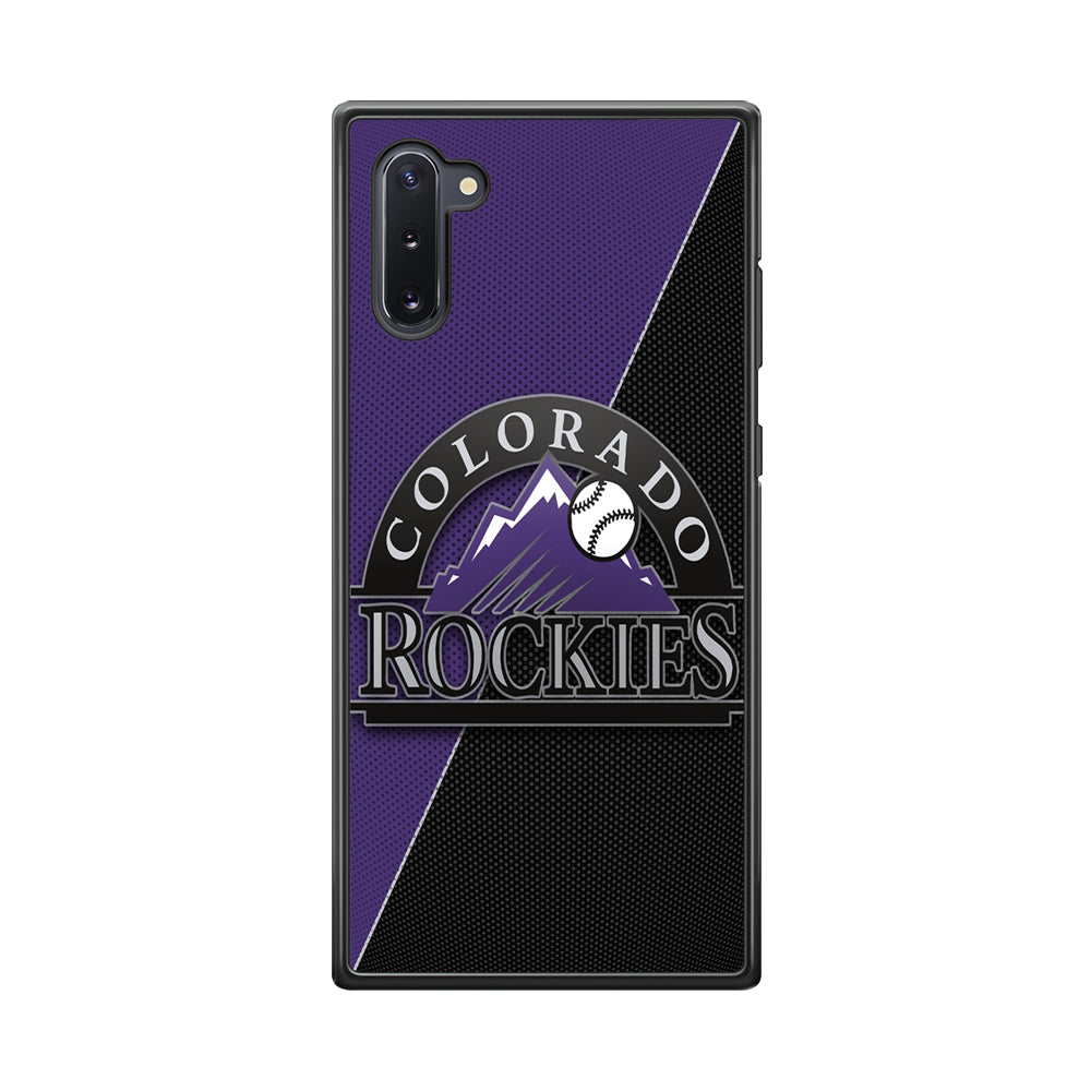 Baseball Colorado Rockies MLB 001 Samsung Galaxy Note 10 Case-Phone Case-Tempered Glass Case-Altracase