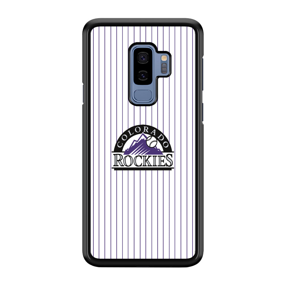 Baseball Colorado Rockies MLB 002 Samsung Galaxy S9 Plus Case-Phone Case-Tempered Glass Case-Altracase