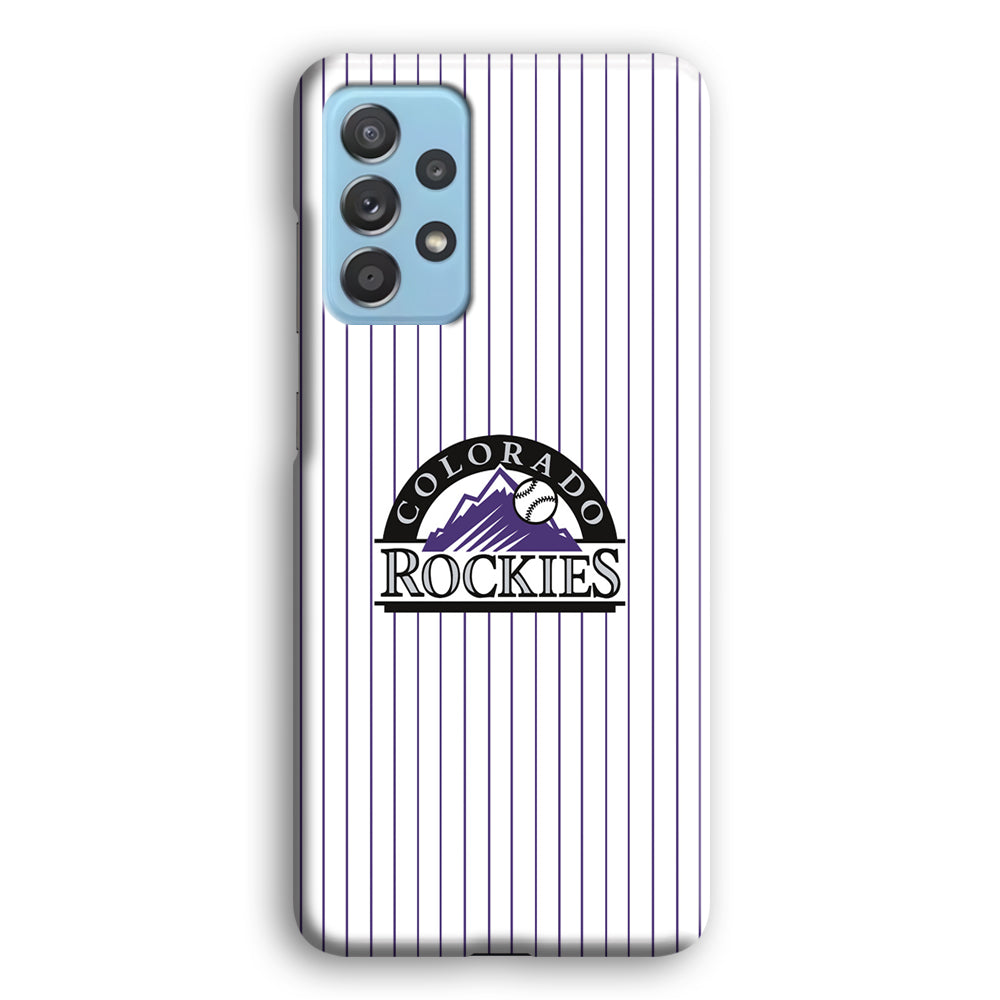 Baseball Colorado Rockies MLB 002 Samsung Galaxy A72 Case-Phone Case-3D Case-Altracase