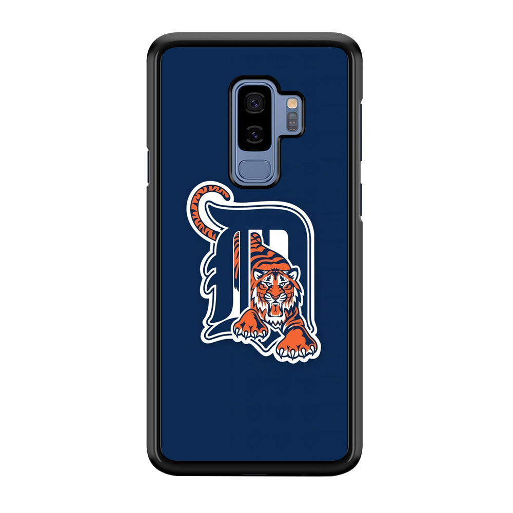 Baseball Detroit Tigers MLB 001 Samsung Galaxy S9 Plus Case-Phone Case-Rubber Black (2D Case)-Altracase