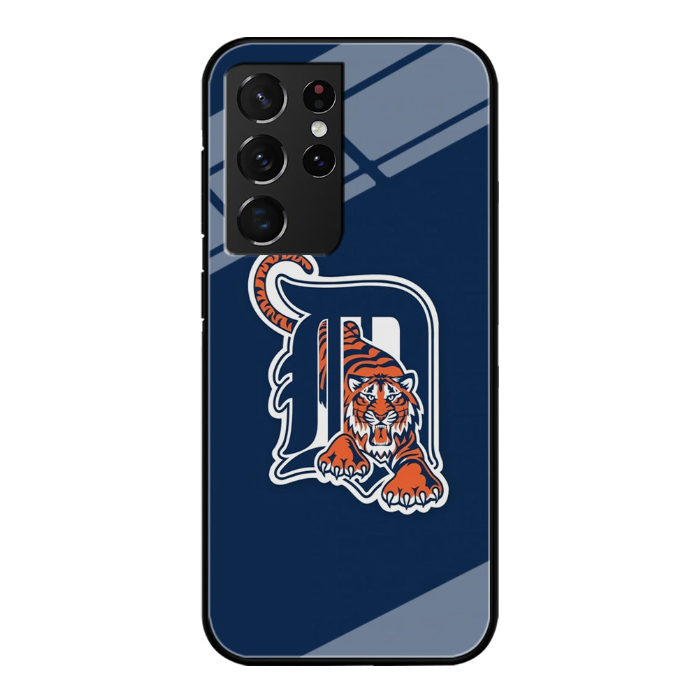 Baseball Detroit Tigers MLB 001 Samsung Galaxy S24 Ultra Case-Phone Case-Tempered Glass Case-Altracase