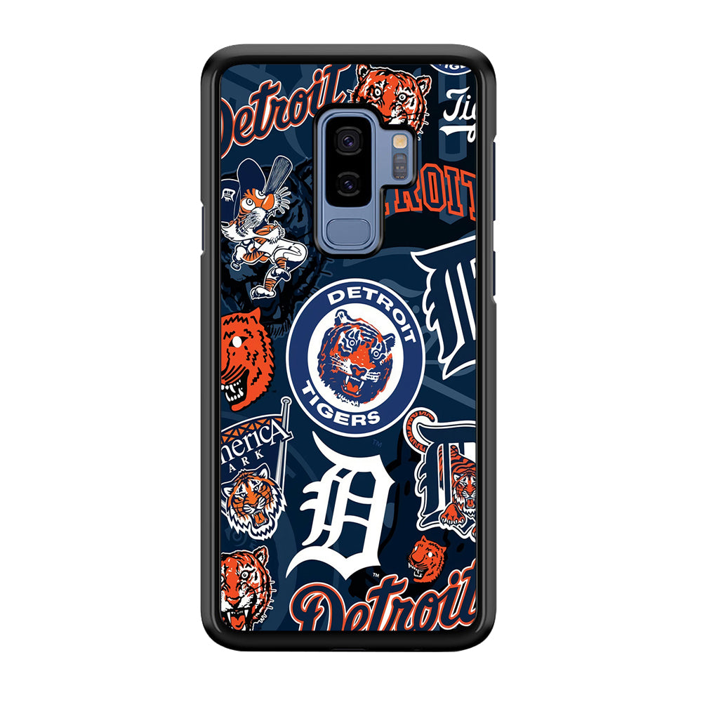 Baseball Detroit Tigers MLB 002 Samsung Galaxy S9 Plus Case-Phone Case-Tempered Glass Case-Altracase