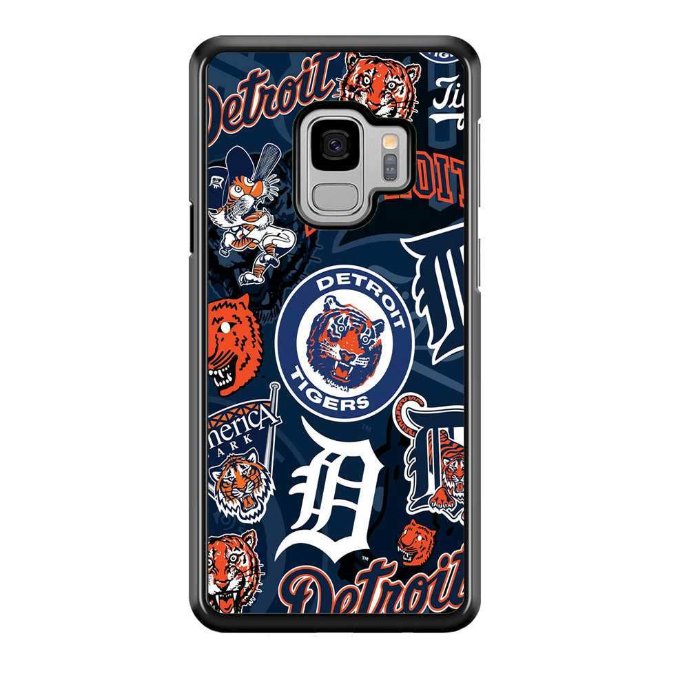 Baseball Detroit Tigers MLB 002 Samsung Galaxy S9 Case-Phone Case-Tempered Glass Case-Altracase