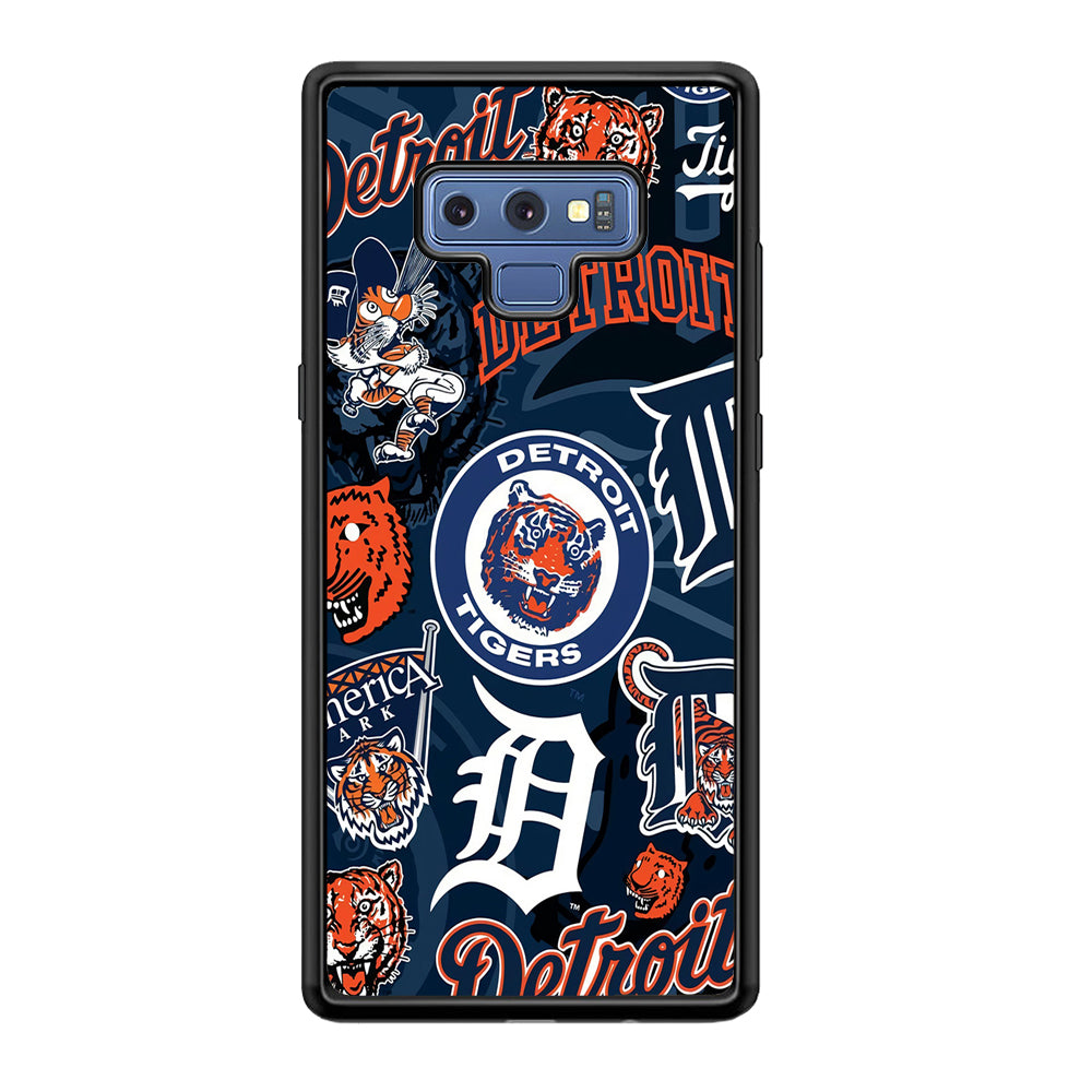 Baseball Detroit Tigers MLB 002 Samsung Galaxy Note 9 Case-Phone Case-Tempered Glass Case-Altracase