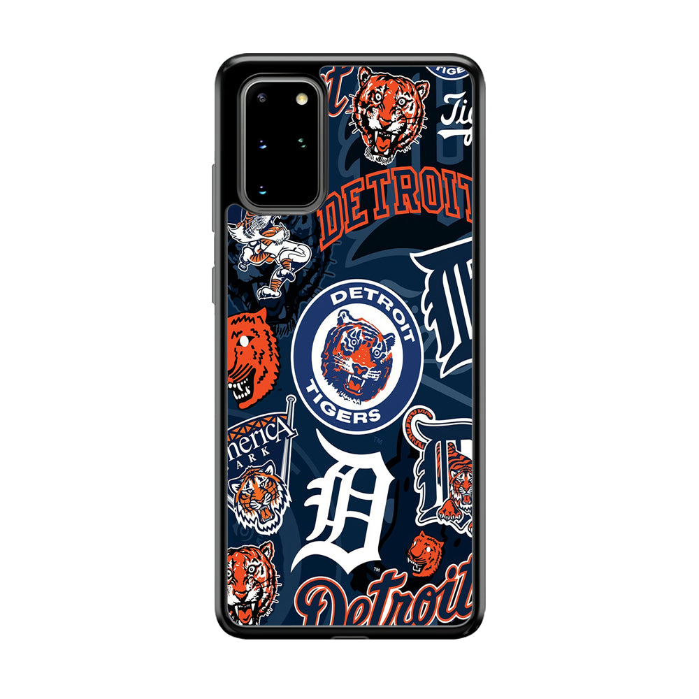 Baseball Detroit Tigers MLB 002 Samsung Galaxy S20 Plus Case-Phone Case-Tempered Glass Case-Altracase