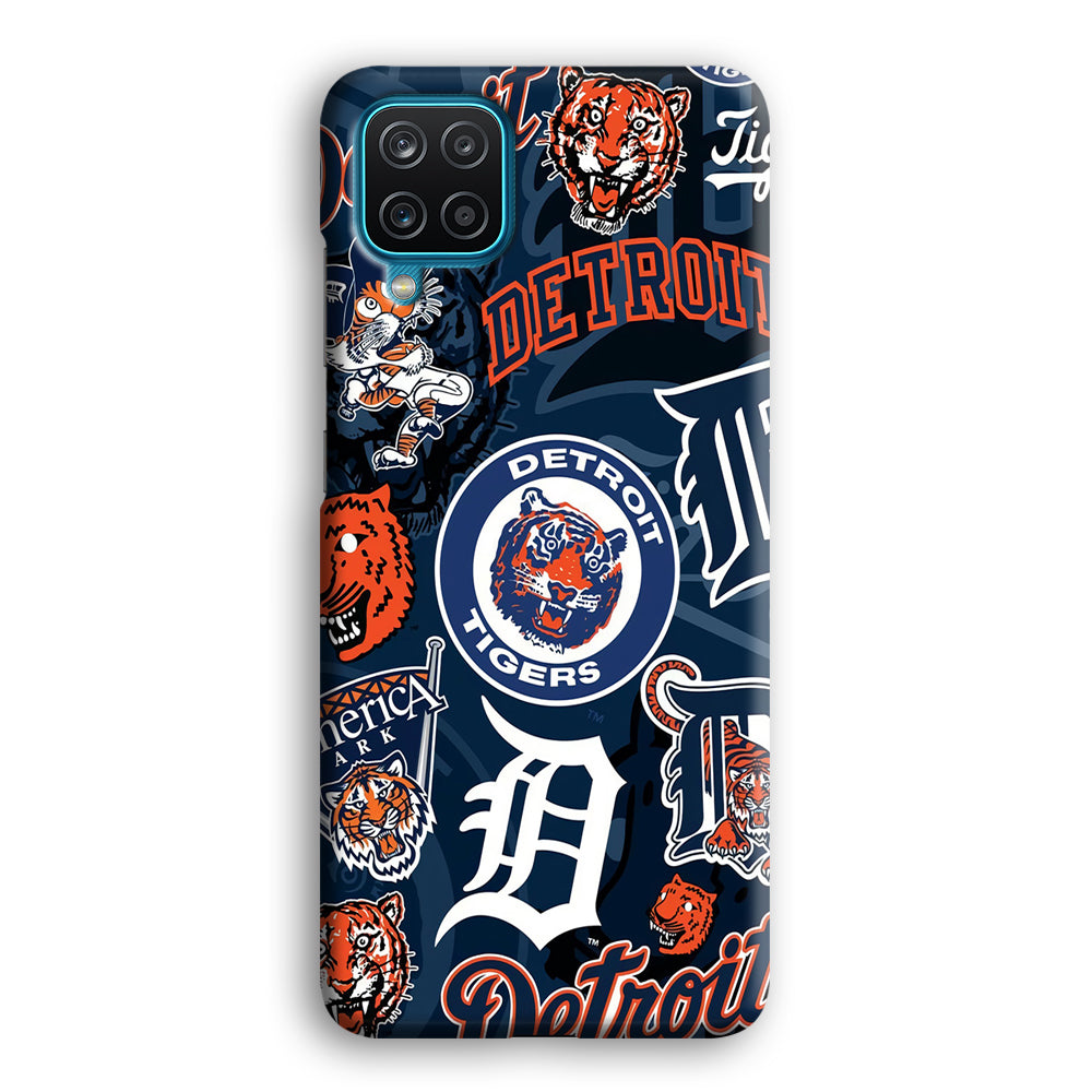 Baseball Detroit Tigers MLB 002 Samsung Galaxy A12 Case-Phone Case-3D Case-Altracase