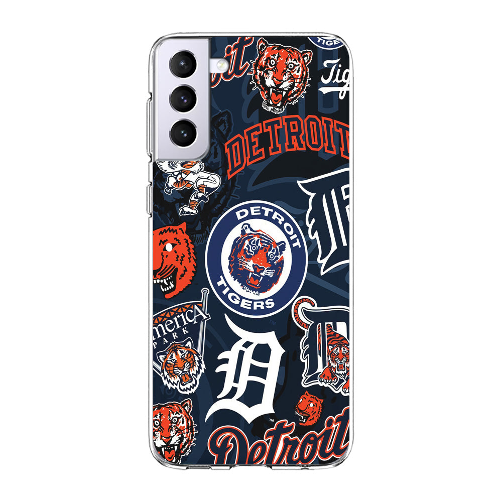 Baseball Detroit Tigers MLB 002 Samsung Galaxy S22 Plus Case-Phone Case-Clear Soft Case-Altracase