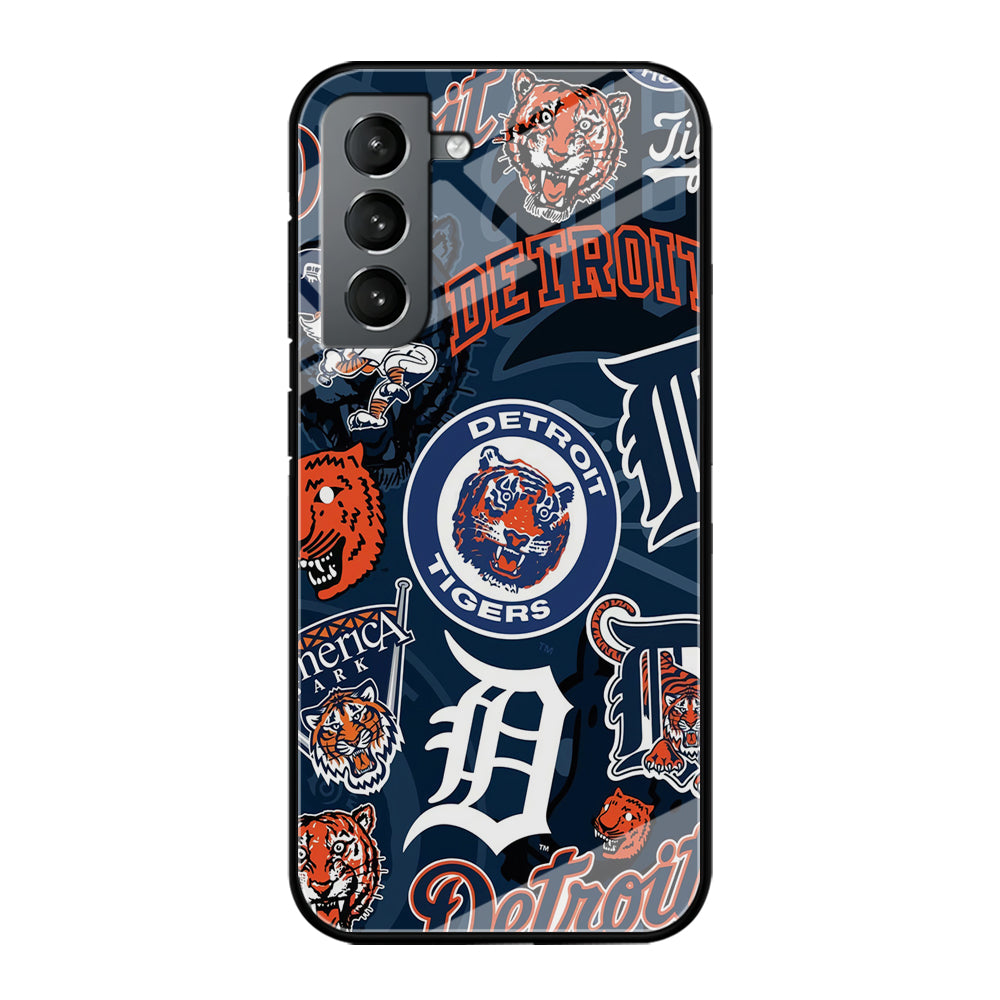 Baseball Detroit Tigers MLB 002 Samsung Galaxy S21 Plus Case-Phone Case-Tempered Glass Case-Altracase