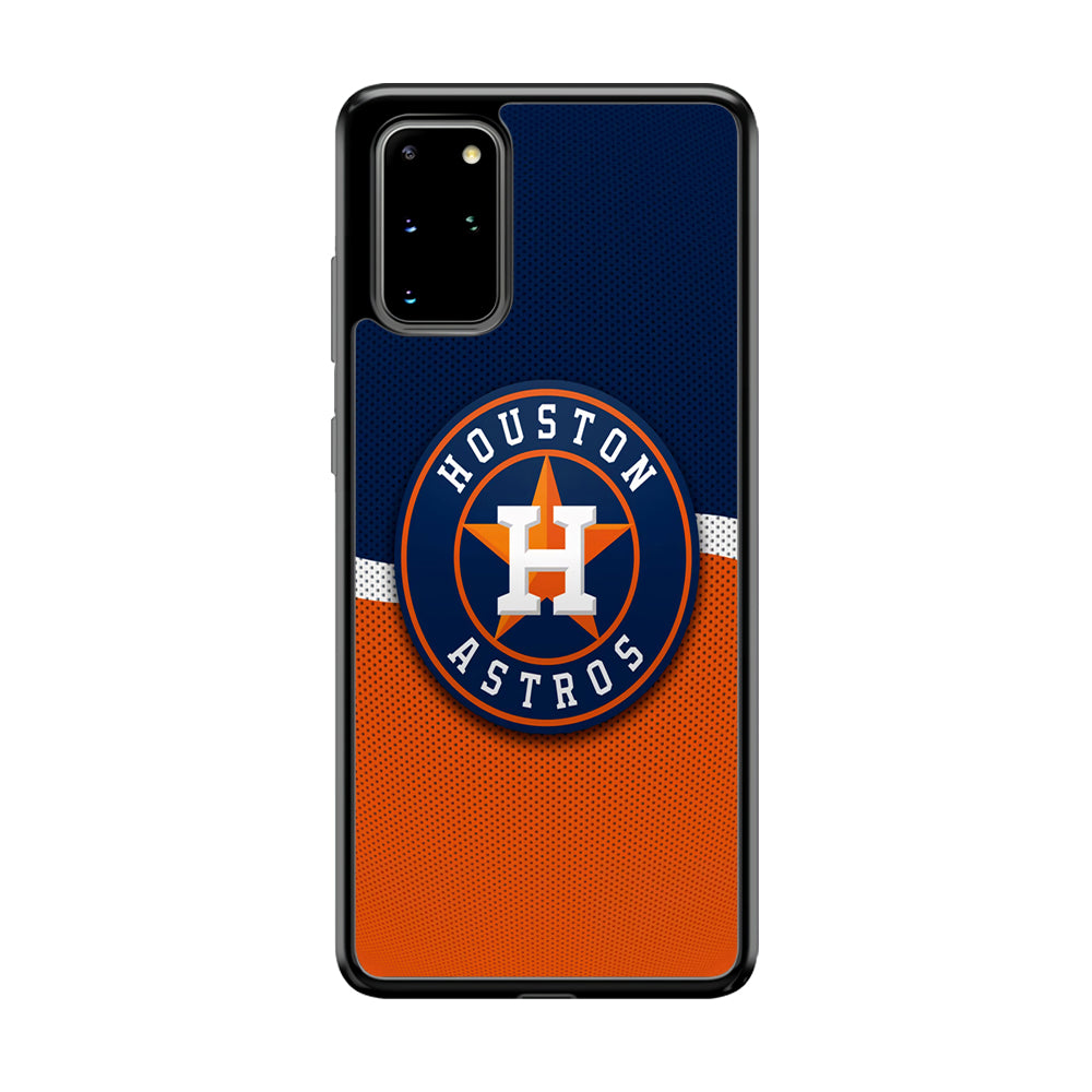 Baseball Houston Astros MLB 001 Samsung Galaxy S20 Plus Case-Phone Case-Rubber Black (2D Case)-Altracase