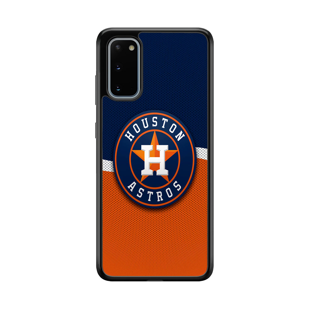 Baseball Houston Astros MLB 001 Samsung Galaxy S20 Case-Phone Case-Tempered Glass Case-Altracase