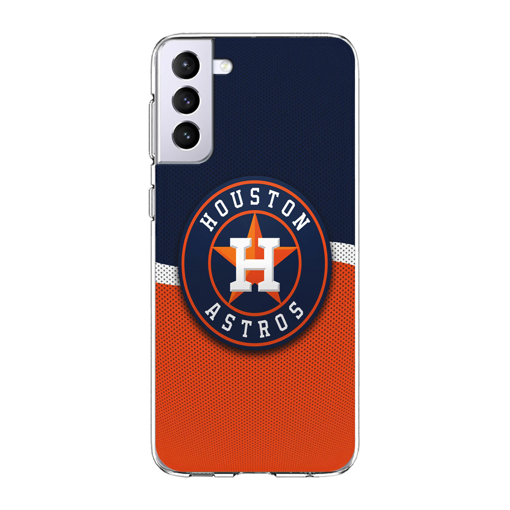Baseball Houston Astros MLB 001 Samsung Galaxy S21 Plus Case-Phone Case-Clear Soft Case-Altracase
